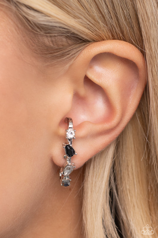 Trendy Twists Black Earrings - Jewelry by Bretta