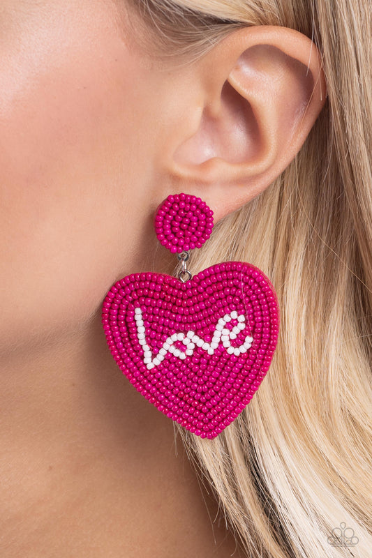 Sweet Seeds Pink Earrings - Jewelry by Bretta