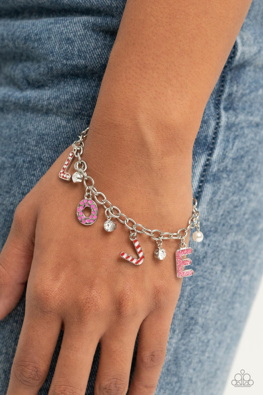 Lovestruck Leisure Pink Bracelet - Jewelry by Bretta