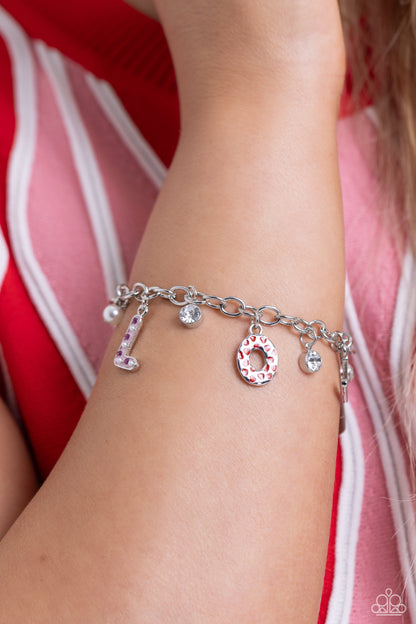 Lovestruck Leisure Red Bracelet - Jewelry by Bretta