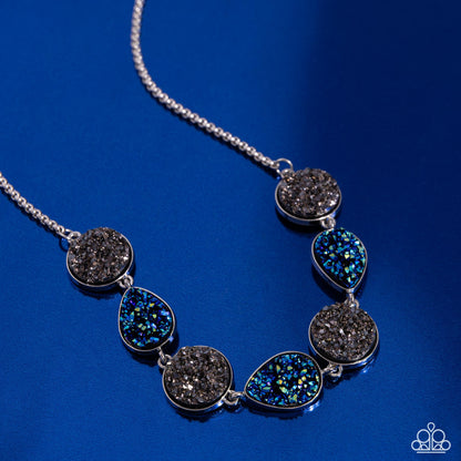 Druzy Demand Silver Necklace - Jewelry by Bretta