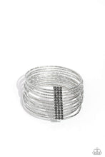Shimmery Silhouette Silver Bracelet - Jewelry by Bretta