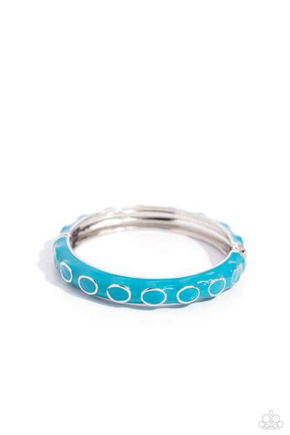 Delightful Diversion Blue Bracelet - Jewelry by Bretta
