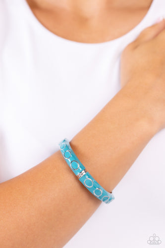Delightful Diversion Blue Bracelet - Jewelry by Bretta