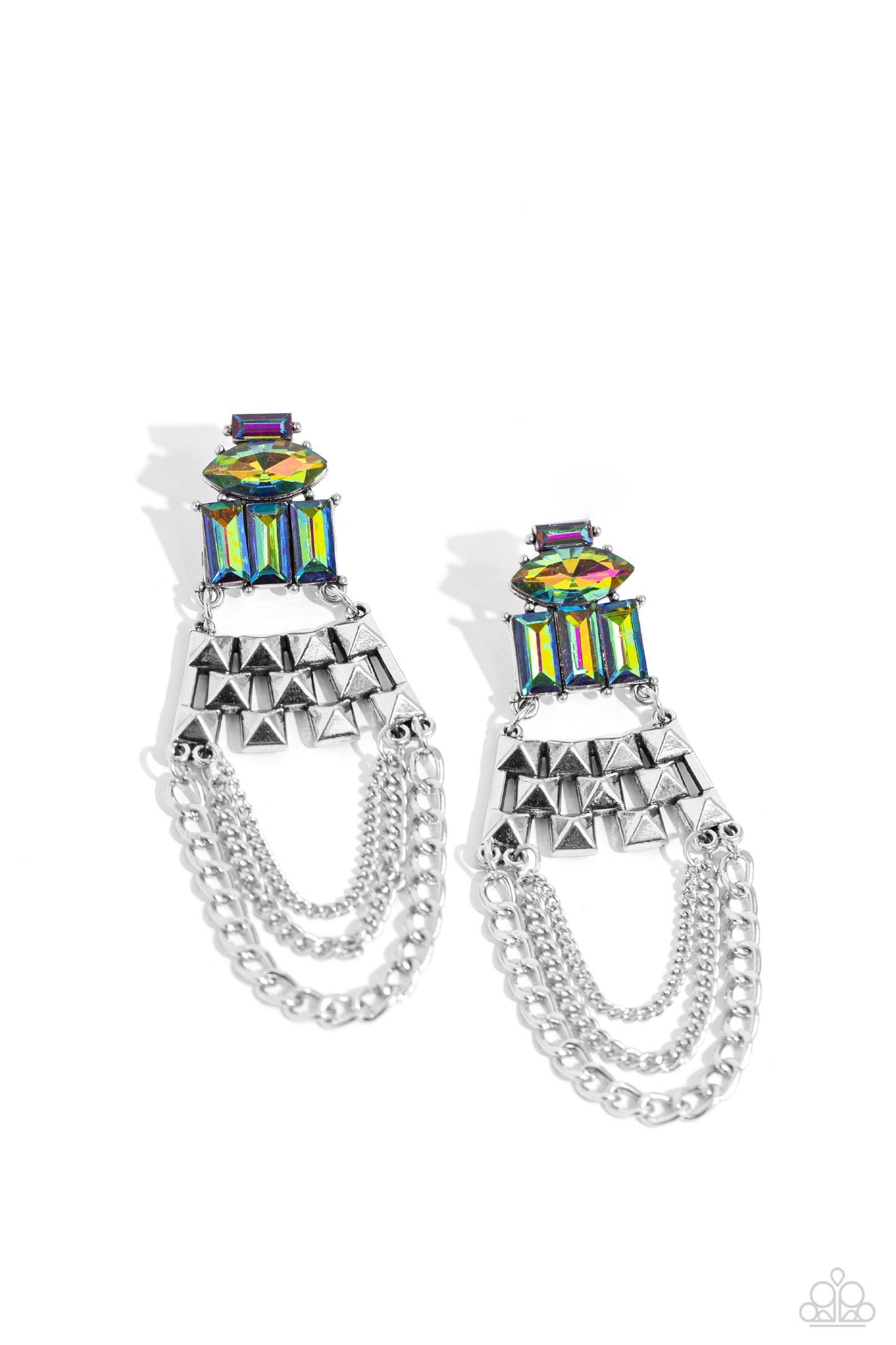 Dangling Art Deco Multi Earrings - Jewelry by Bretta