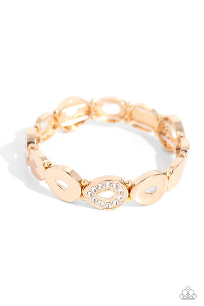 Calibrated Class Gold Bracelet - Jewelry by Bretta