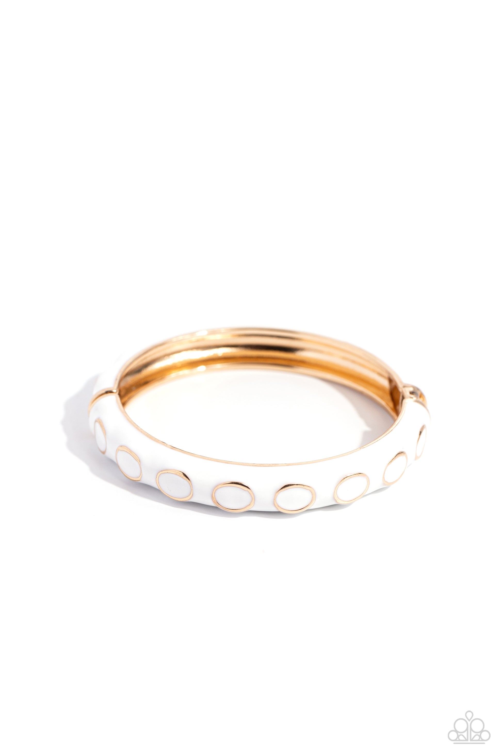Delightful Diversion White Bracelet - Jewelry by Bretta