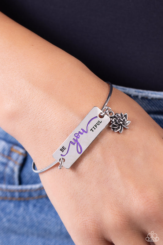 BeYOUtiful Bliss Purple Bracelet - Jewelry by Bretta