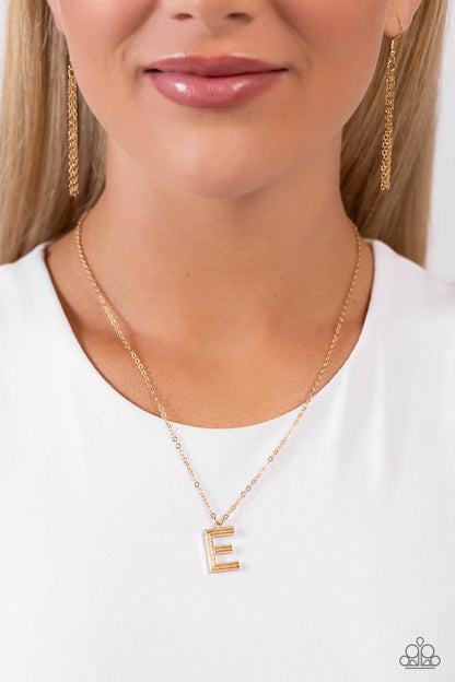Leave Your Initials - Gold - E- Jewelry By Bretta