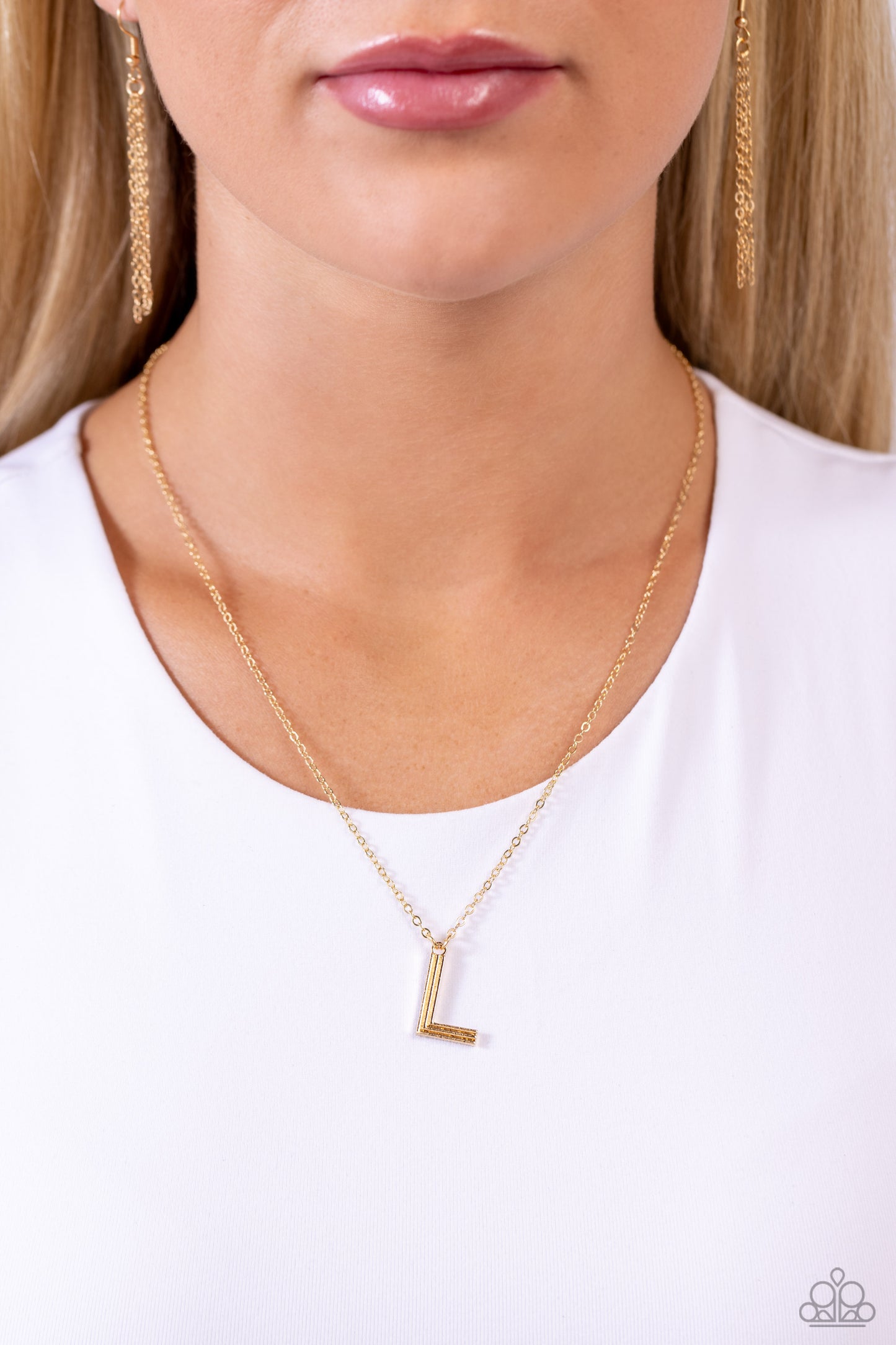 Leave Your Initials - Gold - L- Jewelry By Bretta