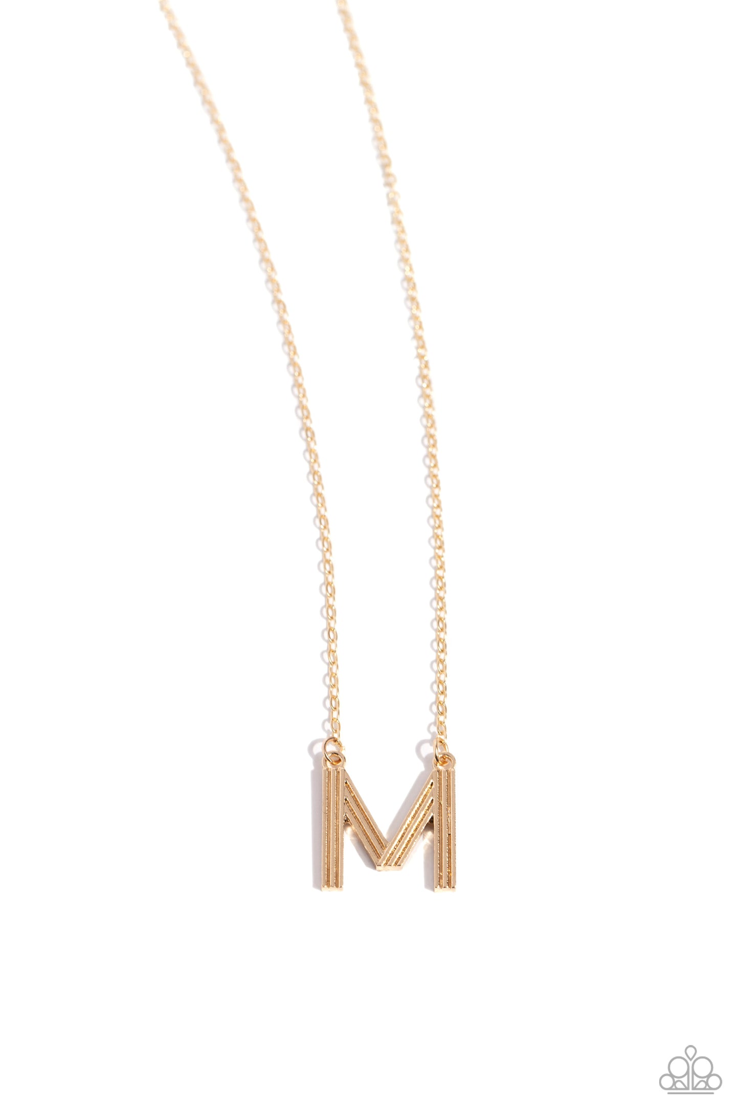 Leave Your Initials - Gold - M- Jewelry By Bretta