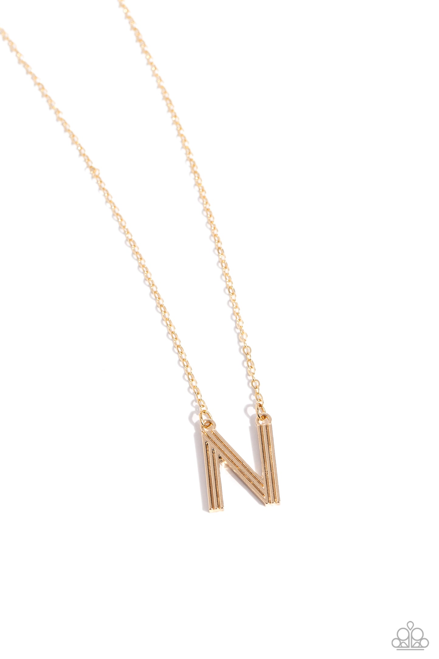 Leave Your Initials - Gold - N- Jewelry By Bretta