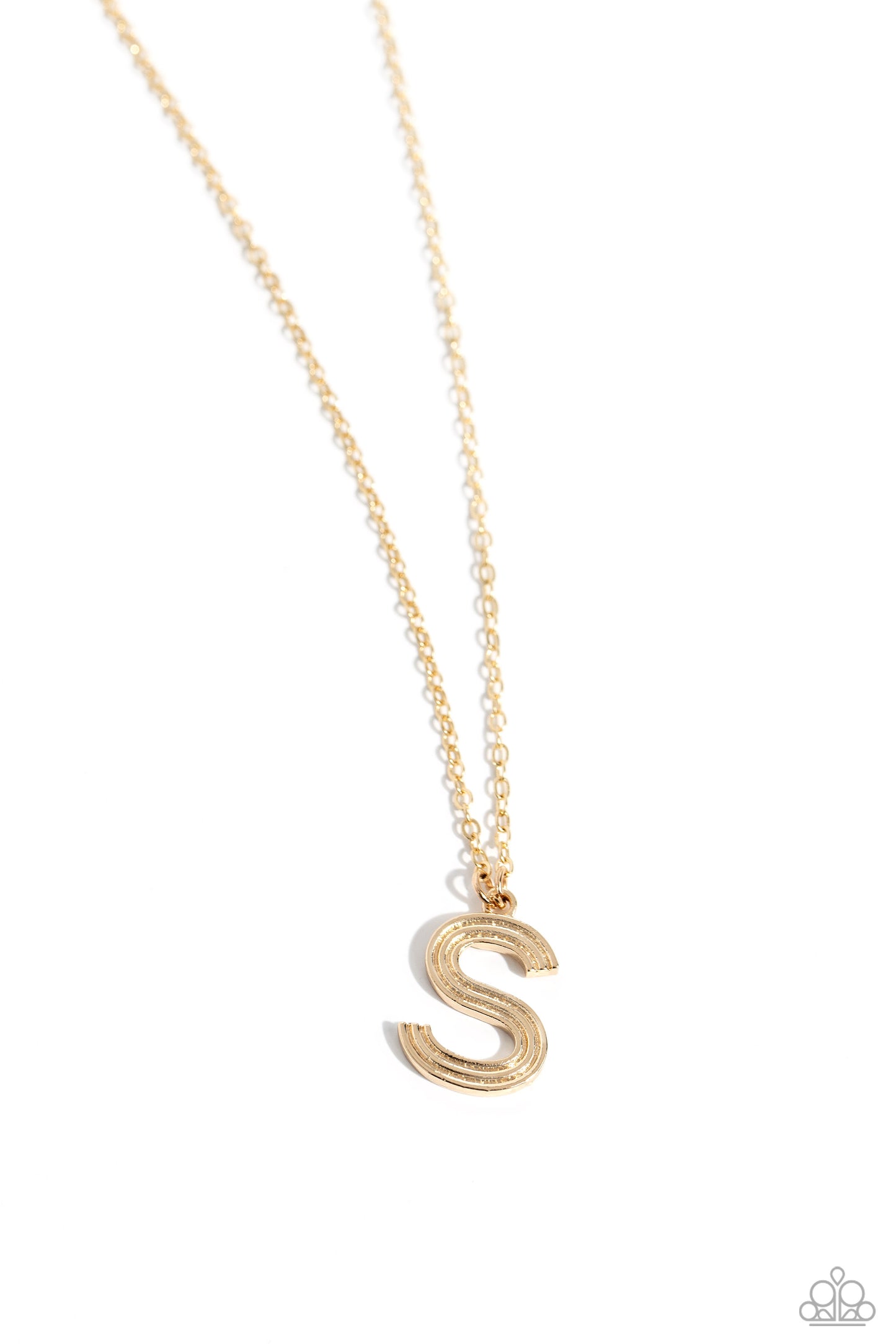 Leave Your Initials - Gold - S- Jewelry By Bretta