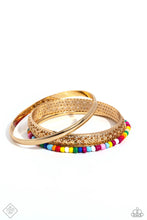 Multicolored Medley Gold Bracelet - Jewelry by Bretta