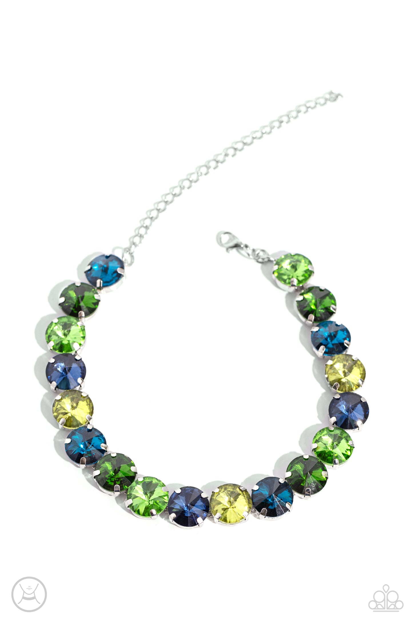 Alluring A-Lister Green Necklace - Jewelry by Bretta