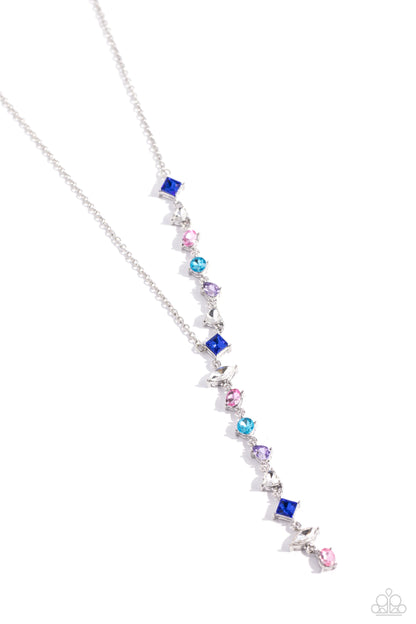 Diagonal Daydream Multi Necklace - Jewelry by Bretta