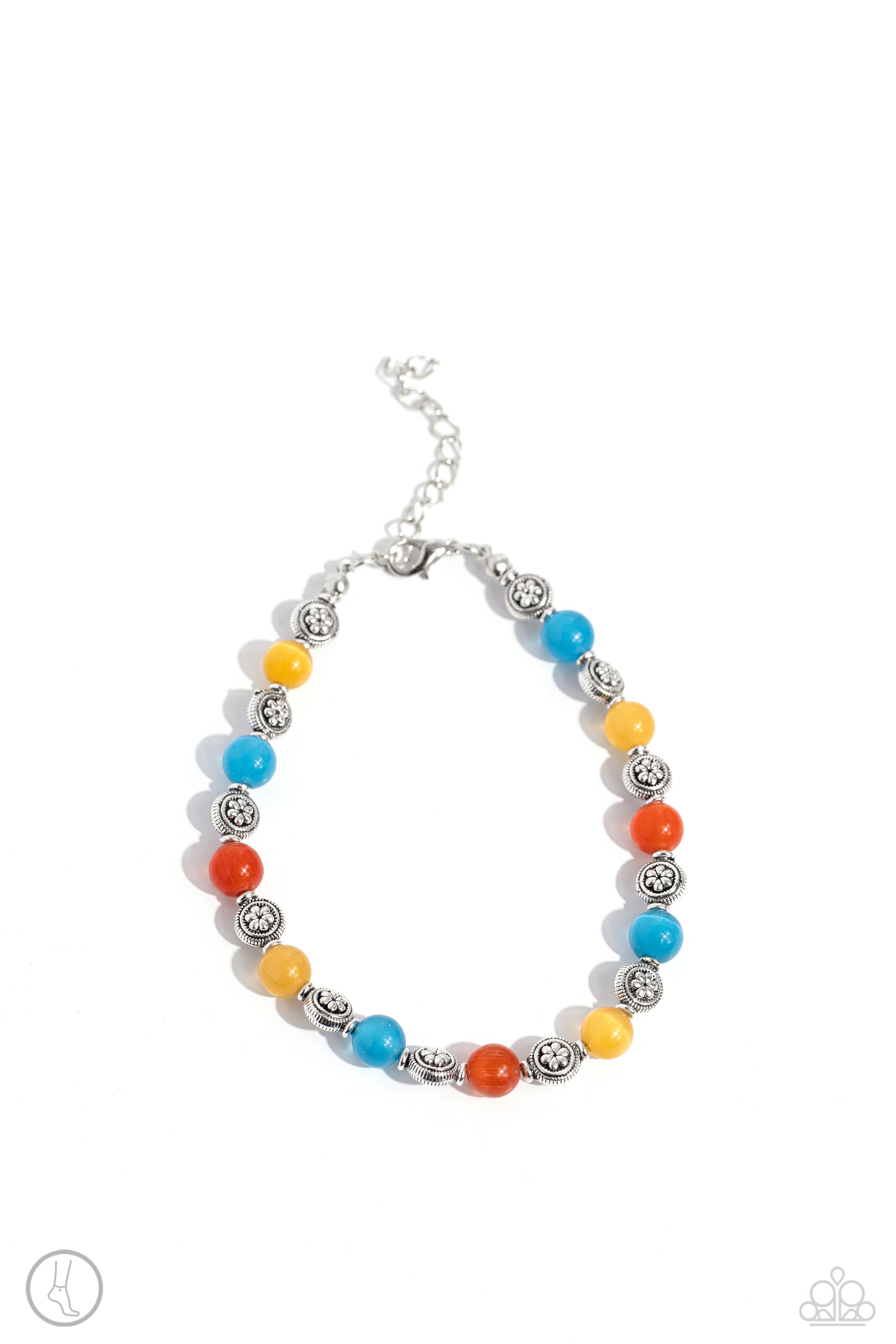 Beachy Bouquet Multi Anklet - Jewelry by Bretta