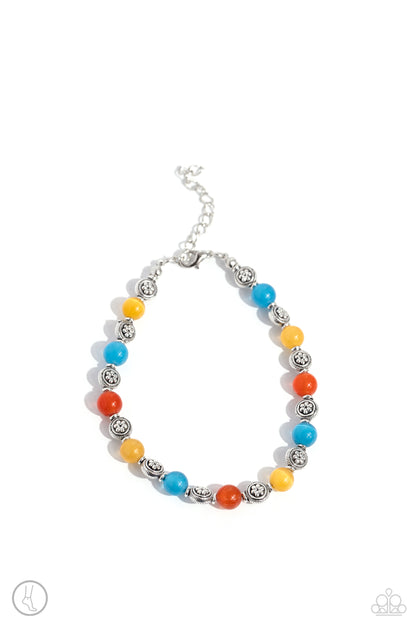 Beachy Bouquet Multi Anklet - Jewelry by Bretta