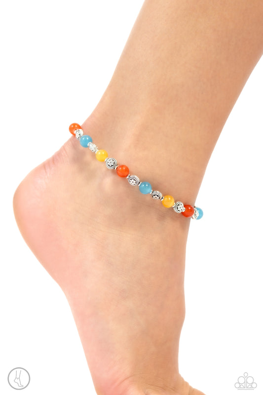 Beachy Bouquet Multi Anklet - Jewelry by Bretta