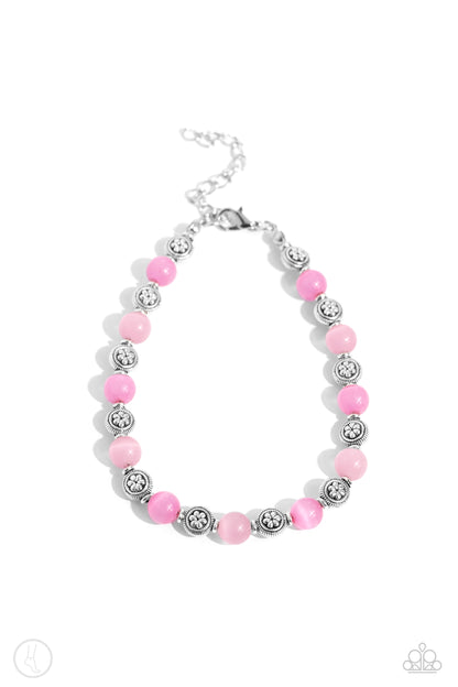 Beachy Bouquet Pink Anklet - Jewelry by Bretta