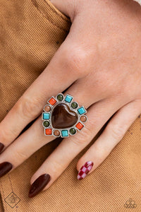 Desertscape Decadence Brown Ring - Jewelry by Bretta