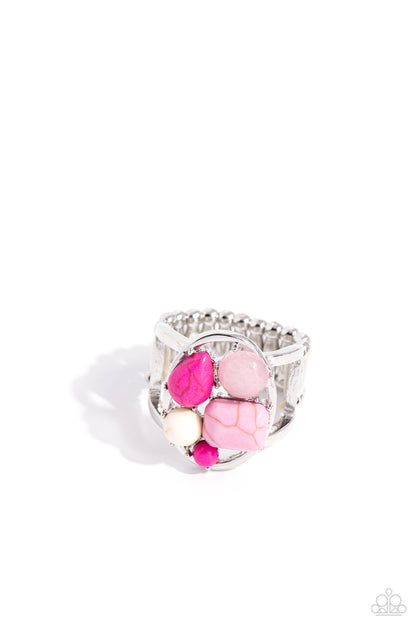 Crafted Collection Pink Ring - Jewelry by Bretta