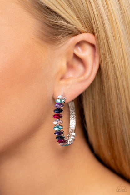 Rainbow Range Multi Hoop Earrings - Jewelry by Bretta