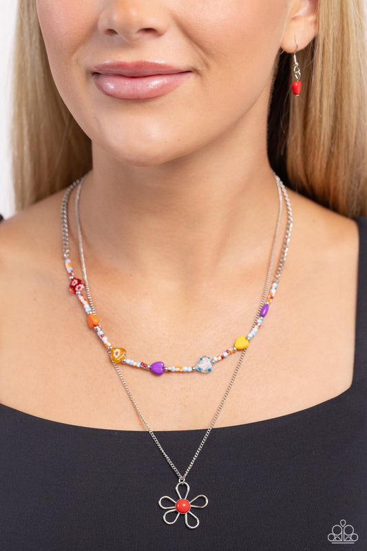 Traditionally Trendy Red Necklace - Jewelry by Bretta