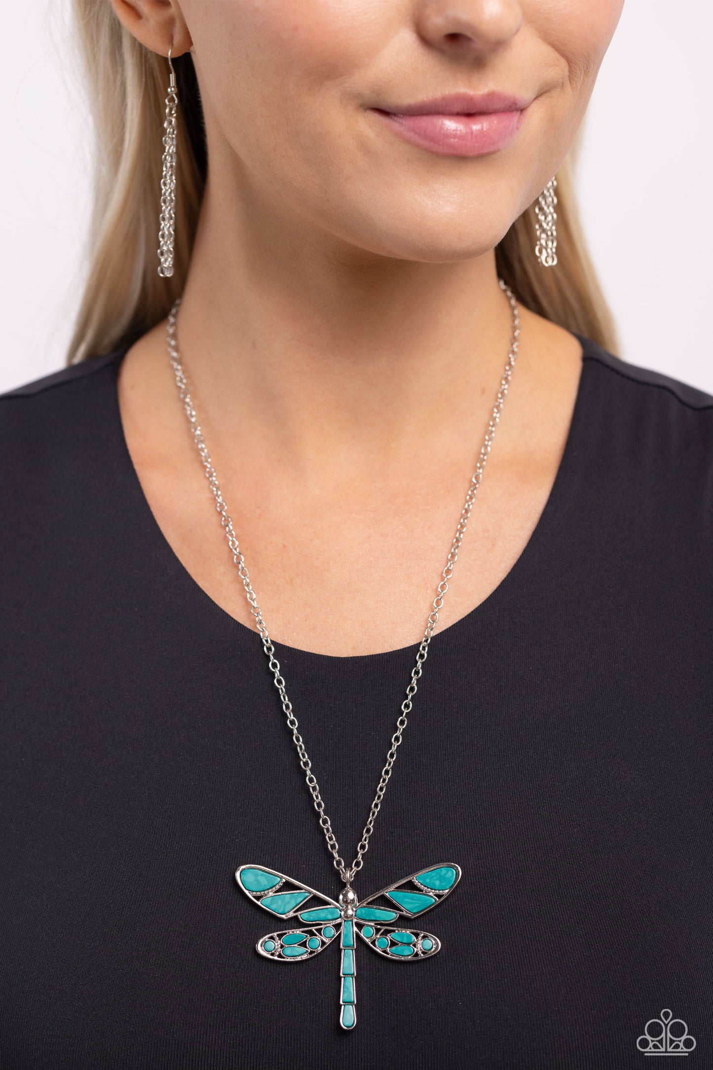 FLYING Low Green Necklace - Jewelry by Bretta