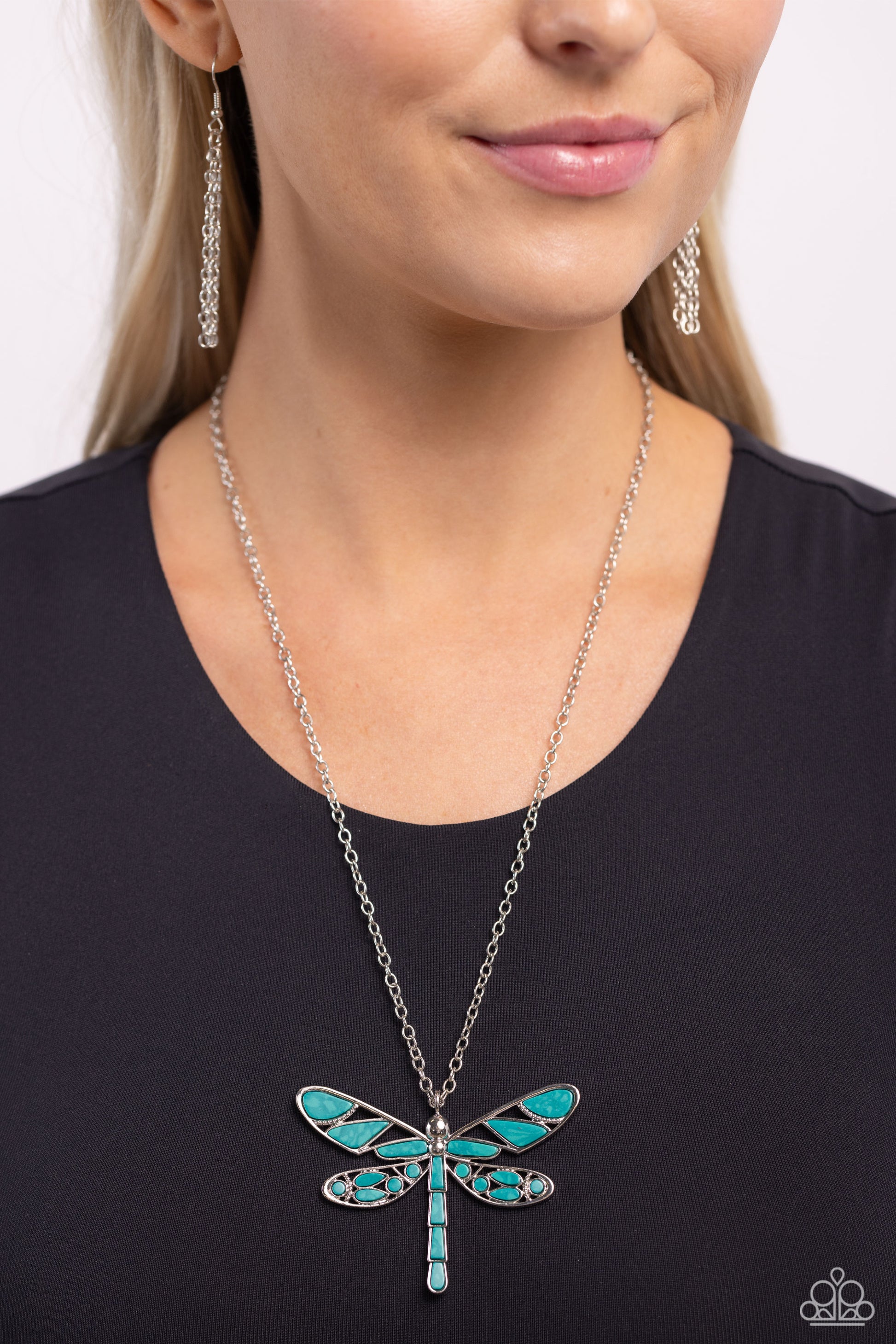 FLYING Low Green Necklace - Jewelry by Bretta