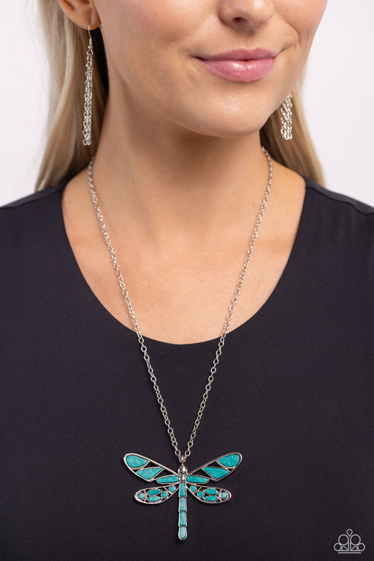 FLYING Low Green Necklace - Jewelry by Bretta