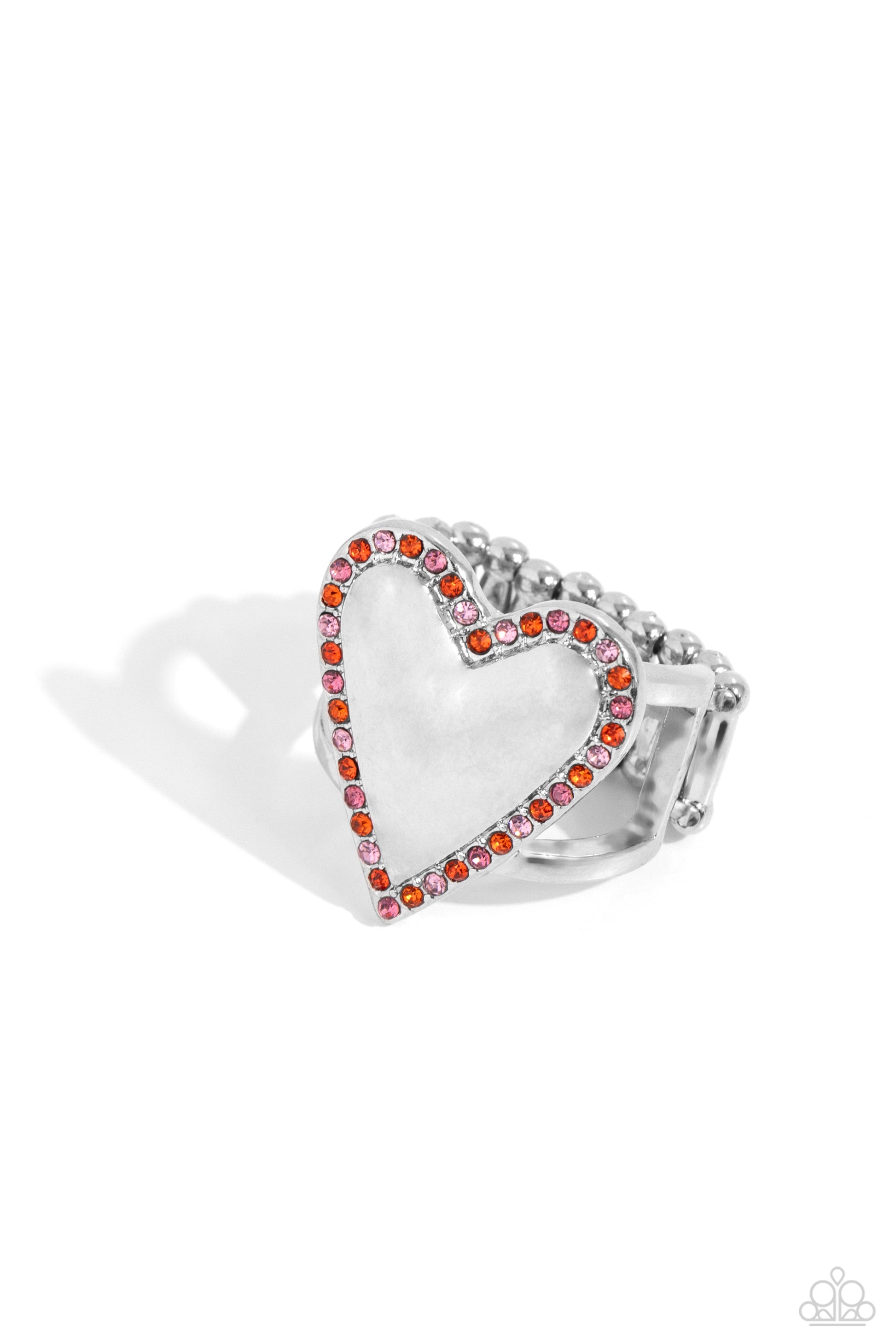 Smitten Shimmer Orange Ring - Jewelry by Bretta
