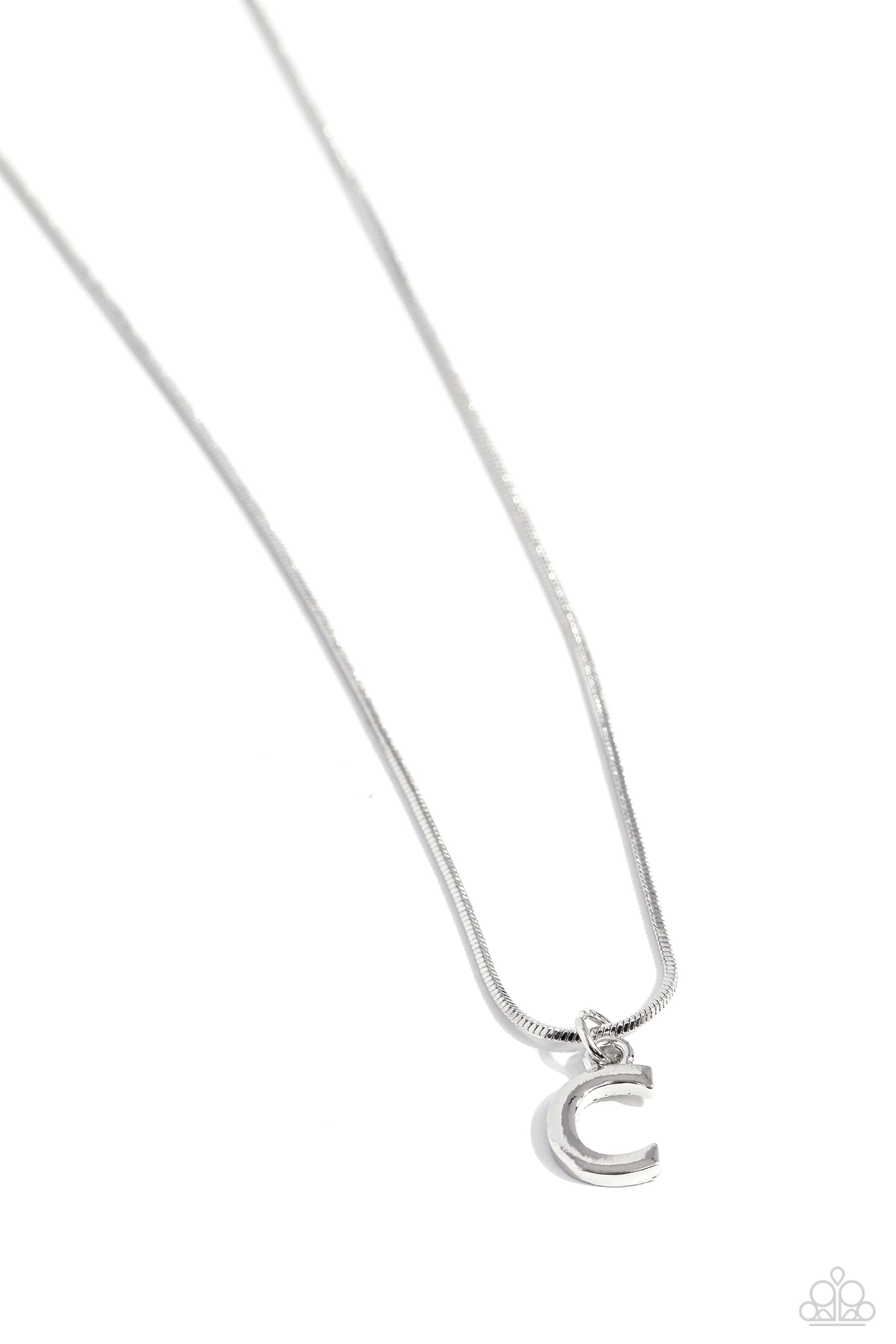 Seize the Initial - Silver - C - Jewelry by Bretta