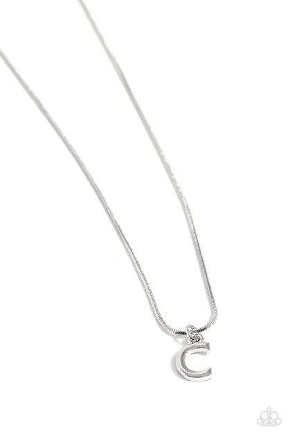 Seize the Initial - Silver - C - Jewelry by Bretta