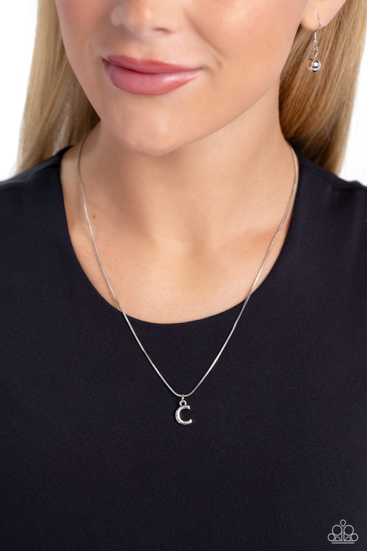 Seize the Initial - Silver - C - Jewelry by Bretta