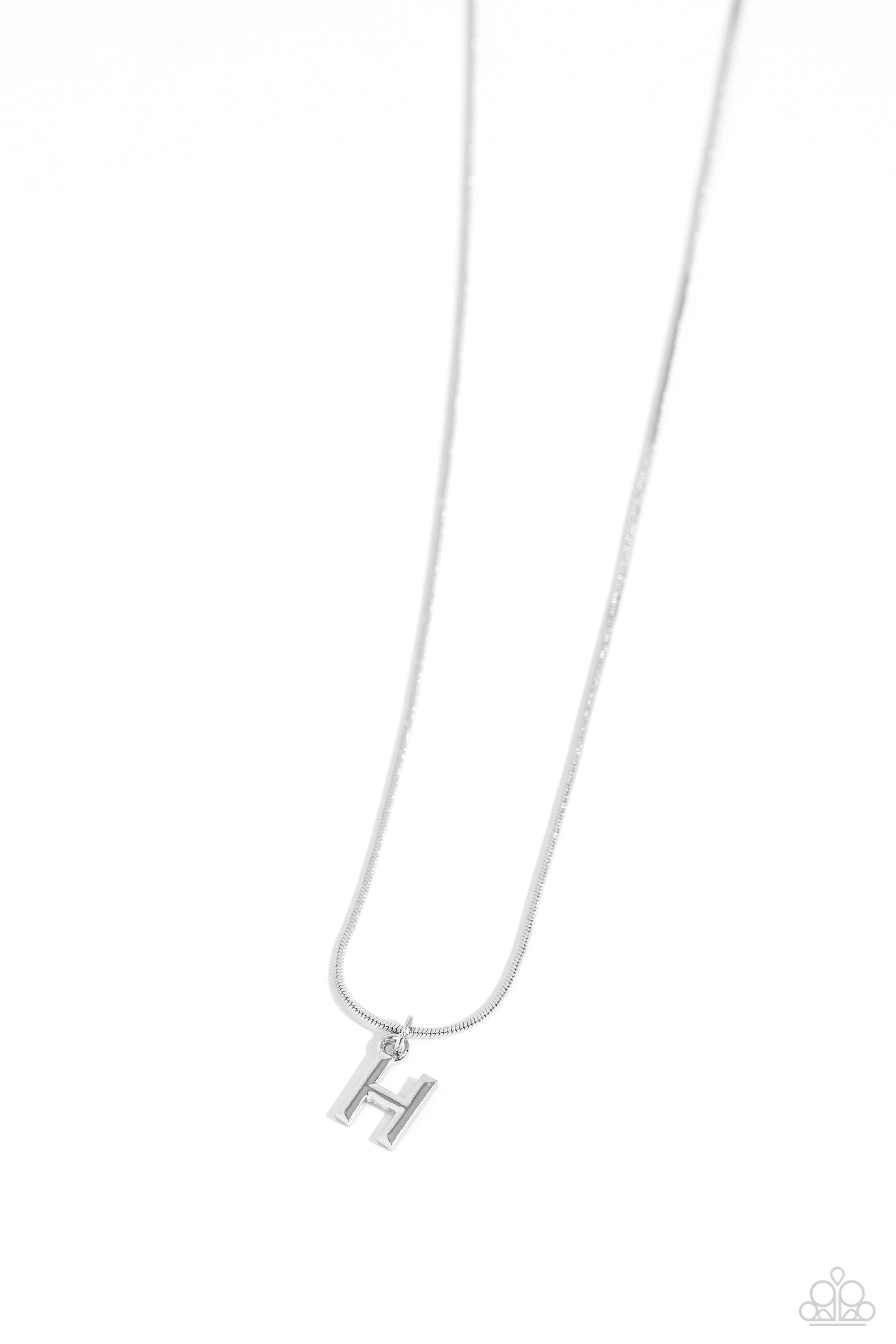 Seize the Initial - Silver - H - Jewelry by Bretta