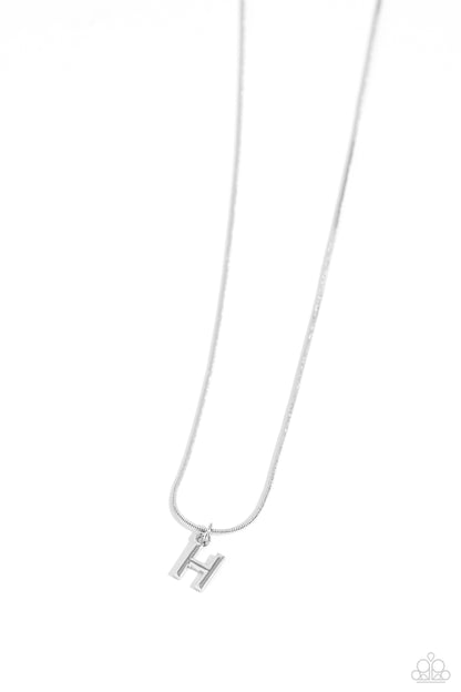Seize the Initial - Silver - H - Jewelry by Bretta