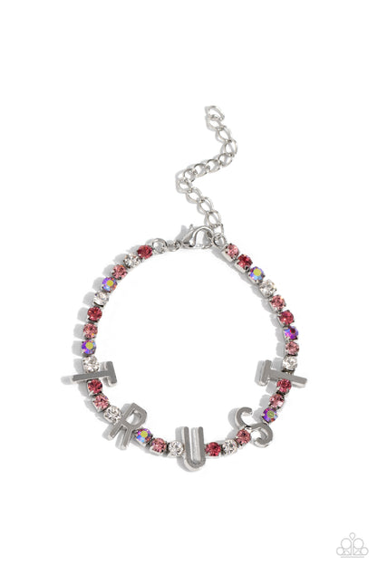 I Will Trust In You Pink Bracelet - Jewelry by Bretta