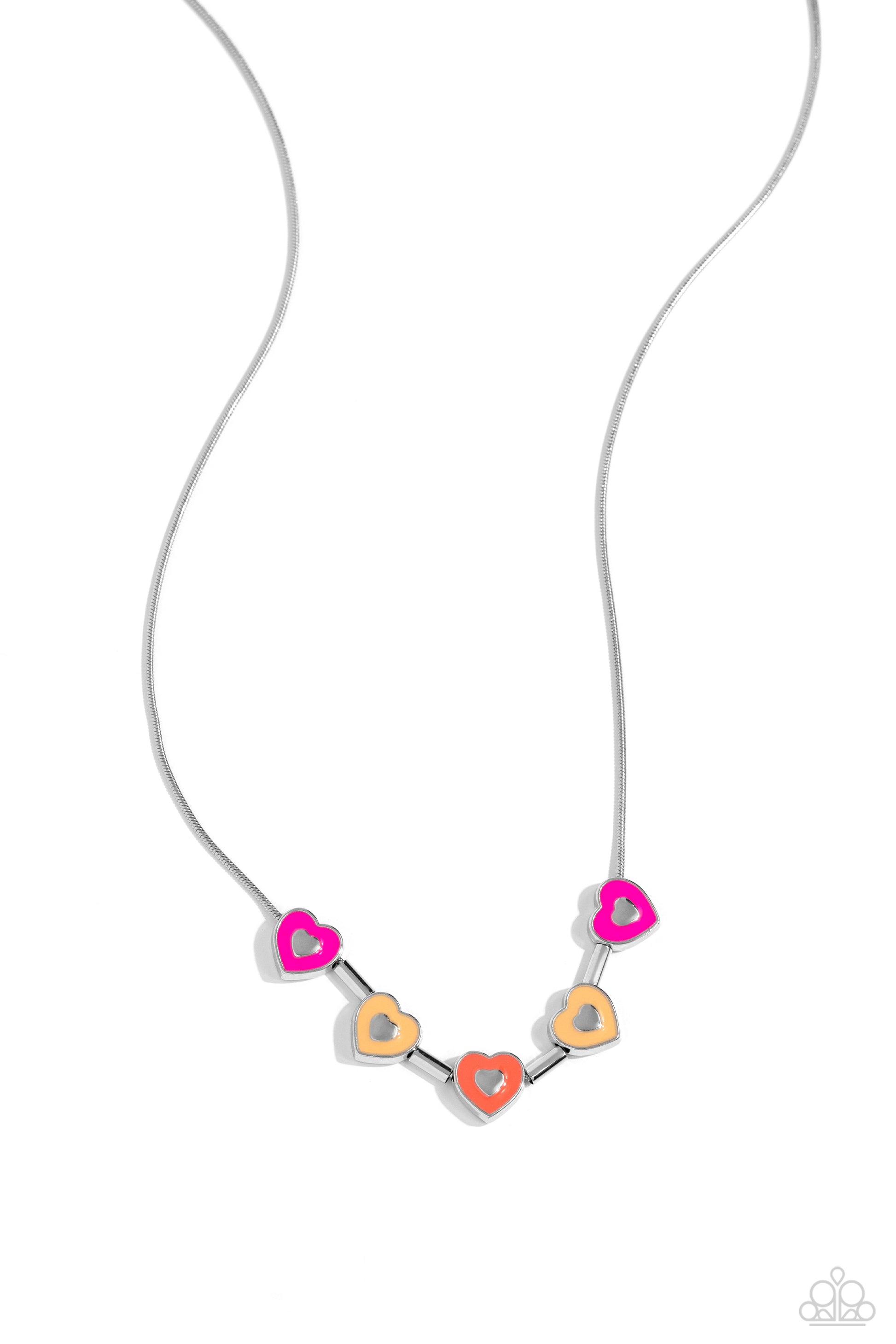 ECLECTIC Heart Brown Necklace - Jewelry by Bretta
