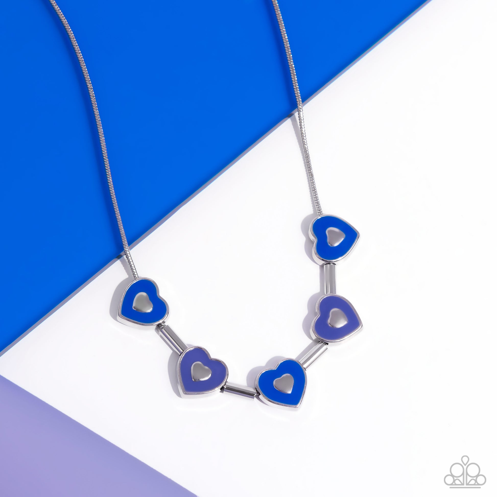 ECLECTIC Heart Blue Necklace - Jewelry by Bretta
