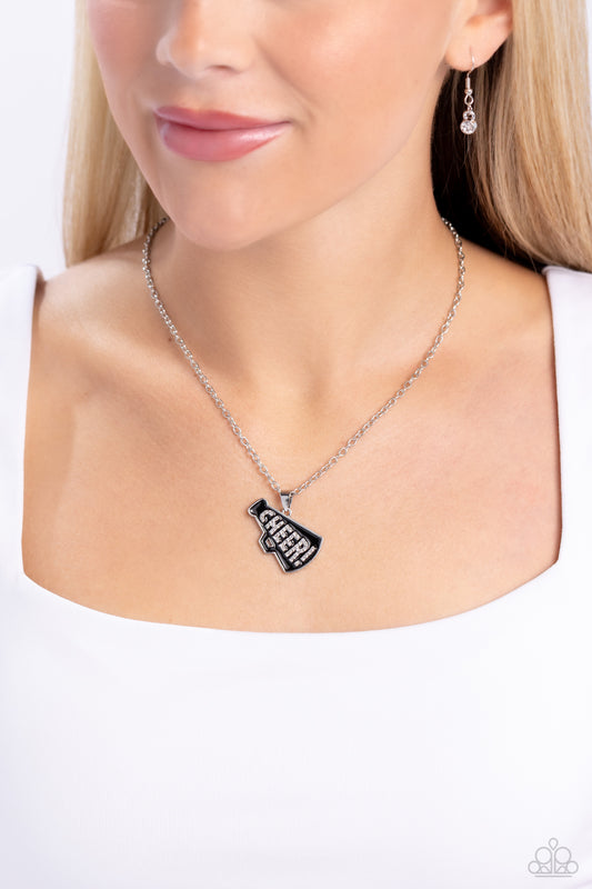 Cheer Champion Black Necklace - Jewelry by Bretta