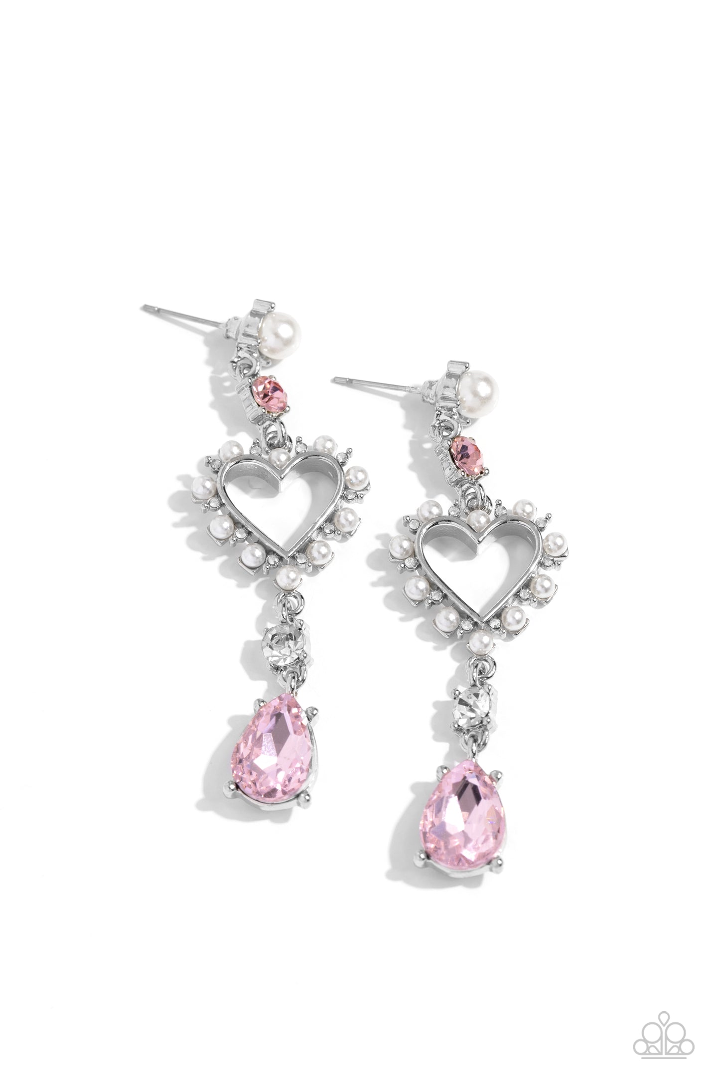 Lovers Lure Pink Earrings - Jewelry by Bretta