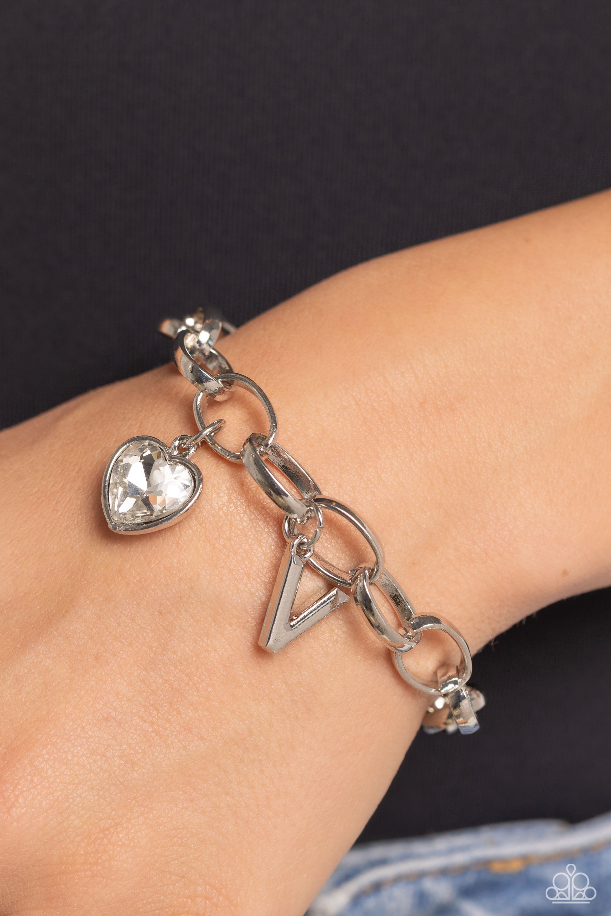 Guess Now Its INITIAL - White - V - Jewelry by Bretta
