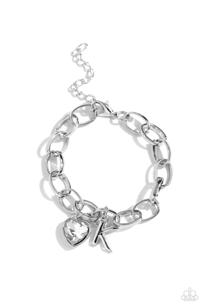 Guess Now Its INITIAL - White - K - Jewelry by Bretta