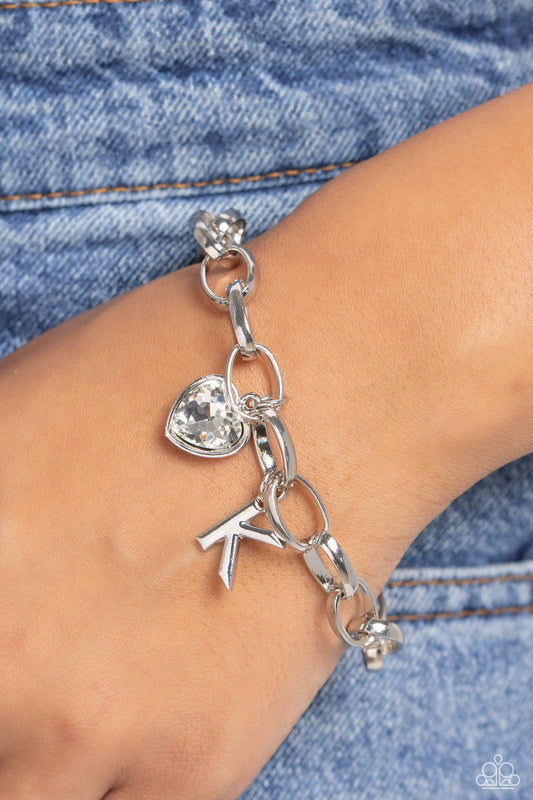 Guess Now Its INITIAL - White - K - Jewelry by Bretta