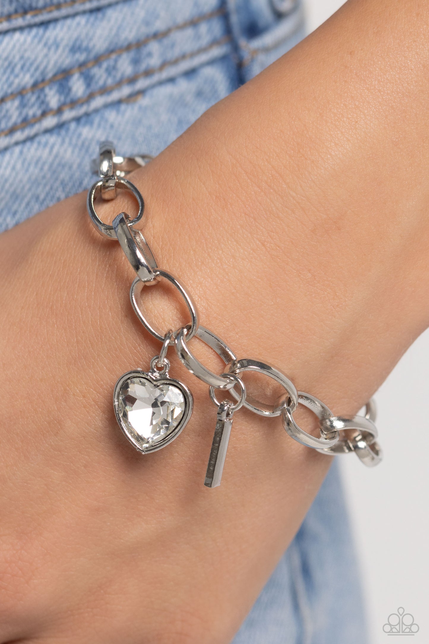 Guess Now Its INITIAL - White - I - Jewelry by Bretta