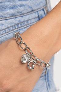 Guess Now Its INITIAL - White - G - Jewelry by Bretta