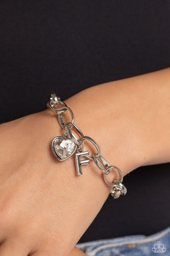 Guess Now Its INITIAL White - F - Jewelry by Bretta
