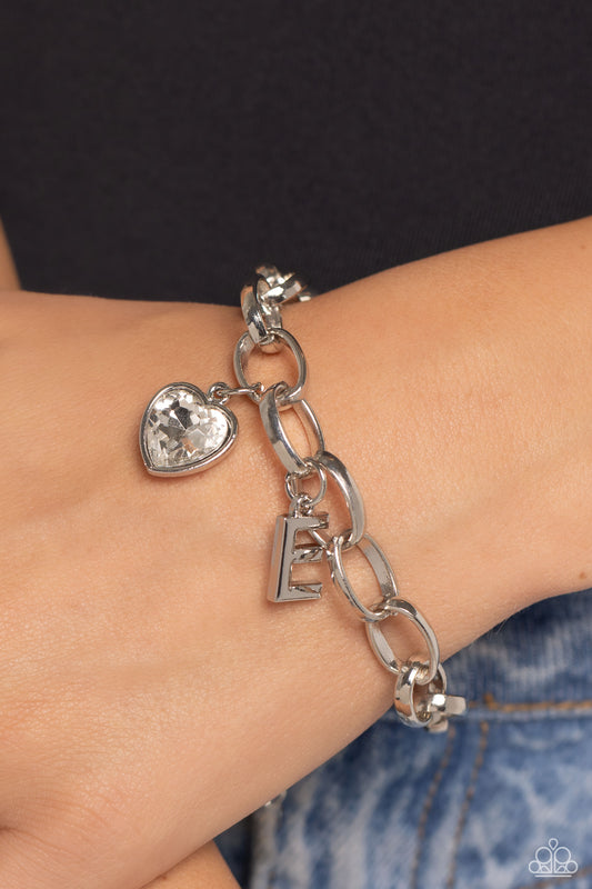 Guess Now Its INITIAL - White - E - Jewelry by Bretta