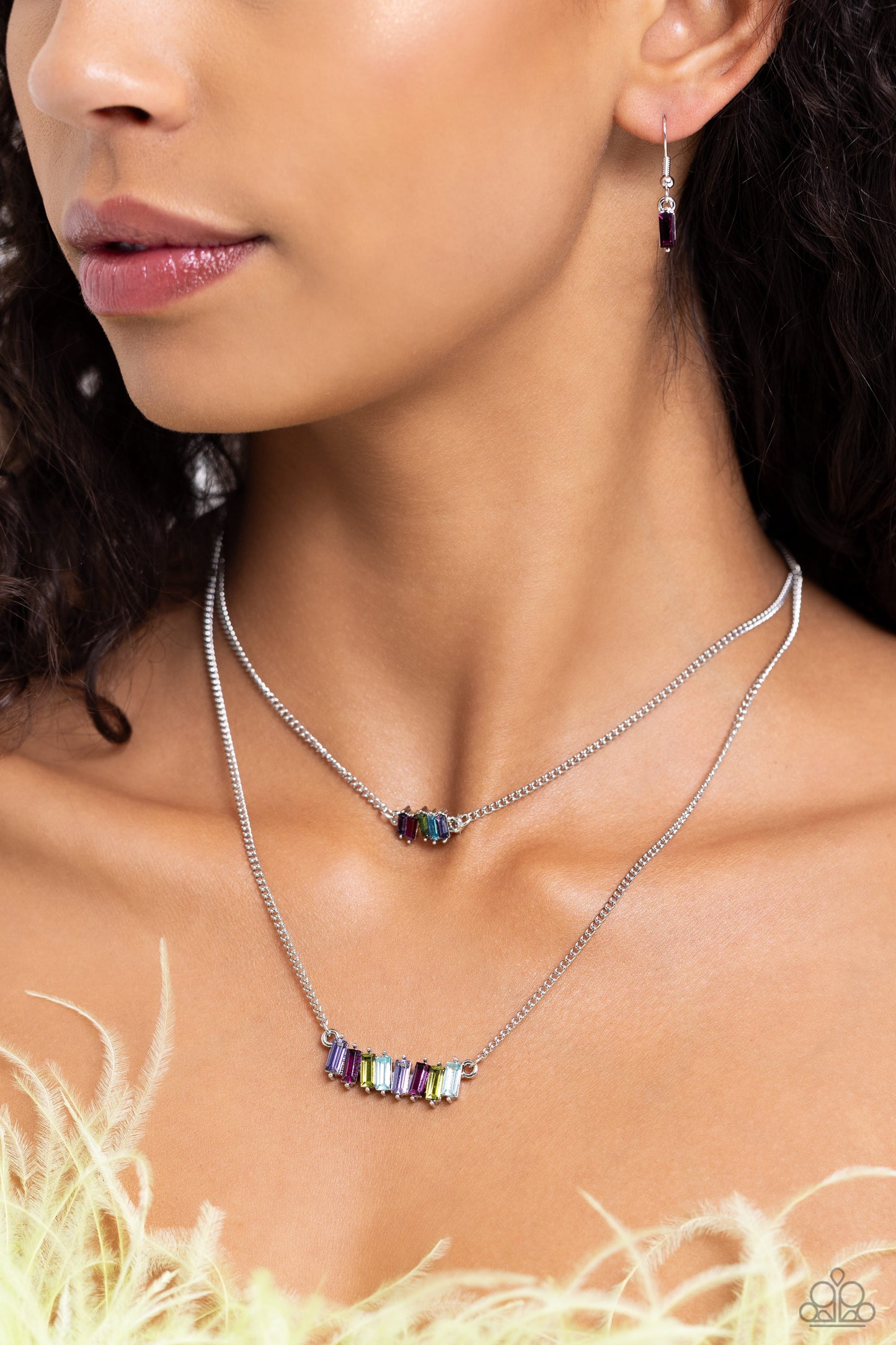 Easygoing Emeralds Multi Necklace - Jewelry by Bretta